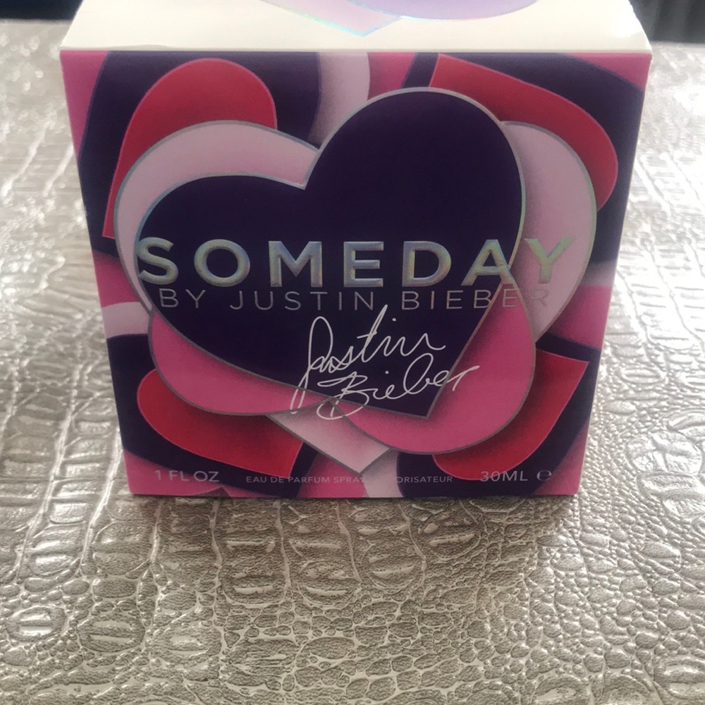 “SOMEDAY” fragrance by Justin Bieber.